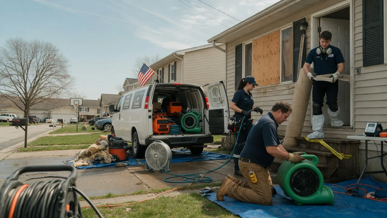 Water Damage Restoration in Woodman, WI near me